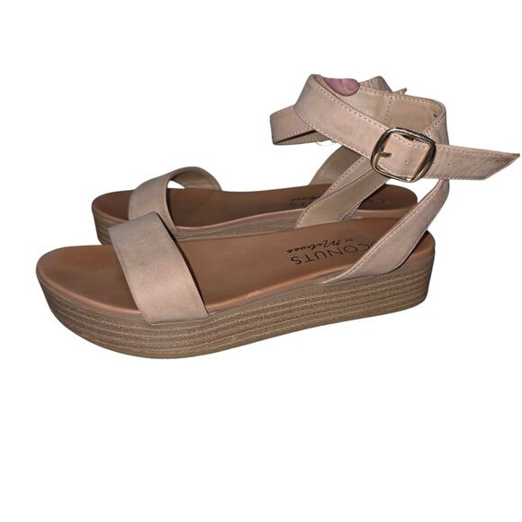 Coconuts By Matisse Wedge Platform Sandle Shoes Size 7 - Picture 2 of 9